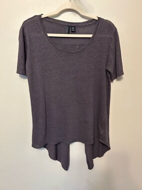 Cynthia Rowley Linen Top Coastal Grandma Scandi Minimalist